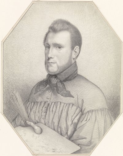 Autoportrait de Jacobus Ludovicus Cornet - Jacobus Ludovicus Cornet